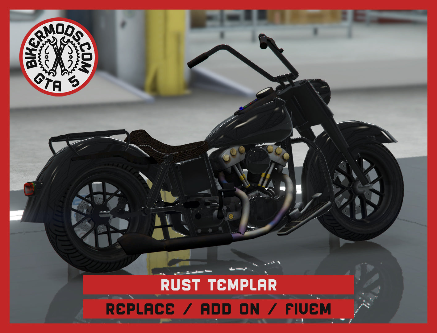 Rust Templar (Replace / Add On / FiveM) 32k Poly