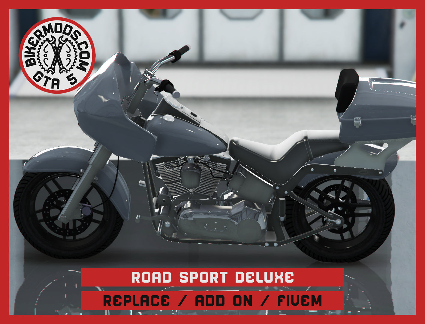 Road Sport Deluxe (Replace / Add On / FiveM) 76k Poly