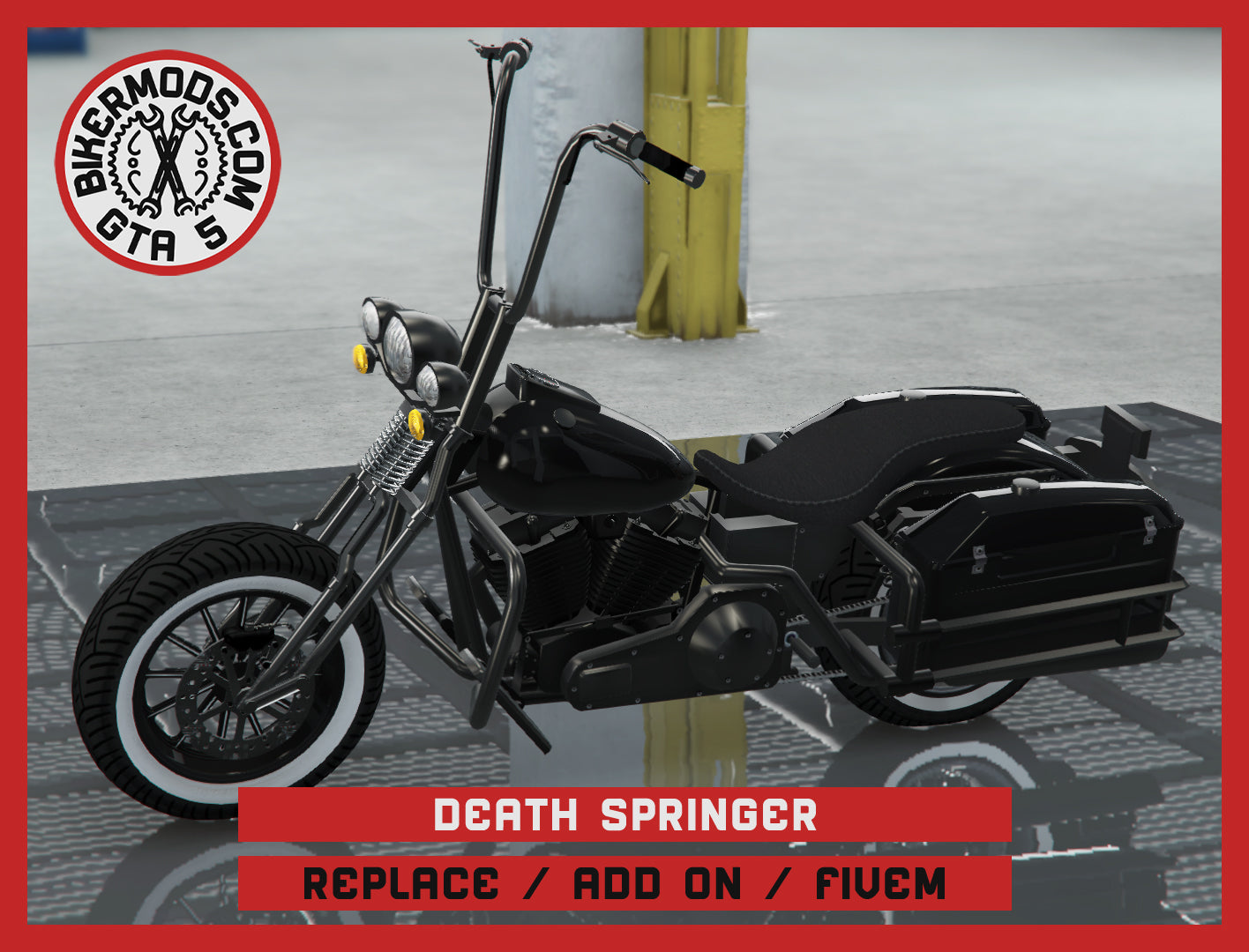 Death Springer (Replace / Add On / FiveM) 60k Poly