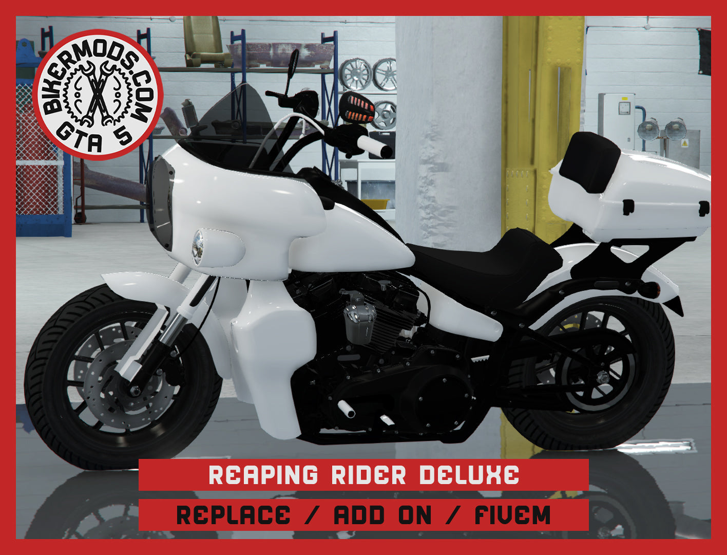 Reaper/Reaping Rider Deluxe (Replace / Add On / FiveM) 268k Poly