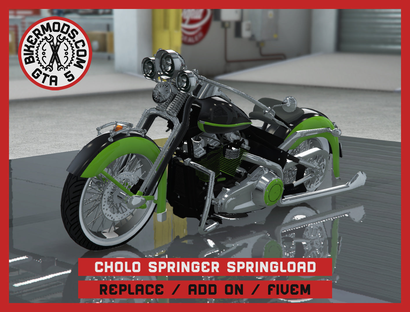 Cholo Springer Springload (Replace / Add On / FiveM) 257k Poly