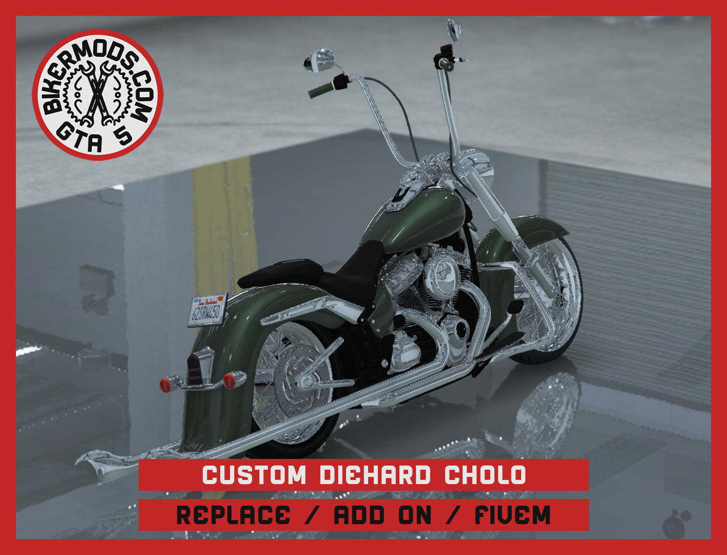 Custom Diehard Cholo (Replace / Add On / FiveM) 251k Poly