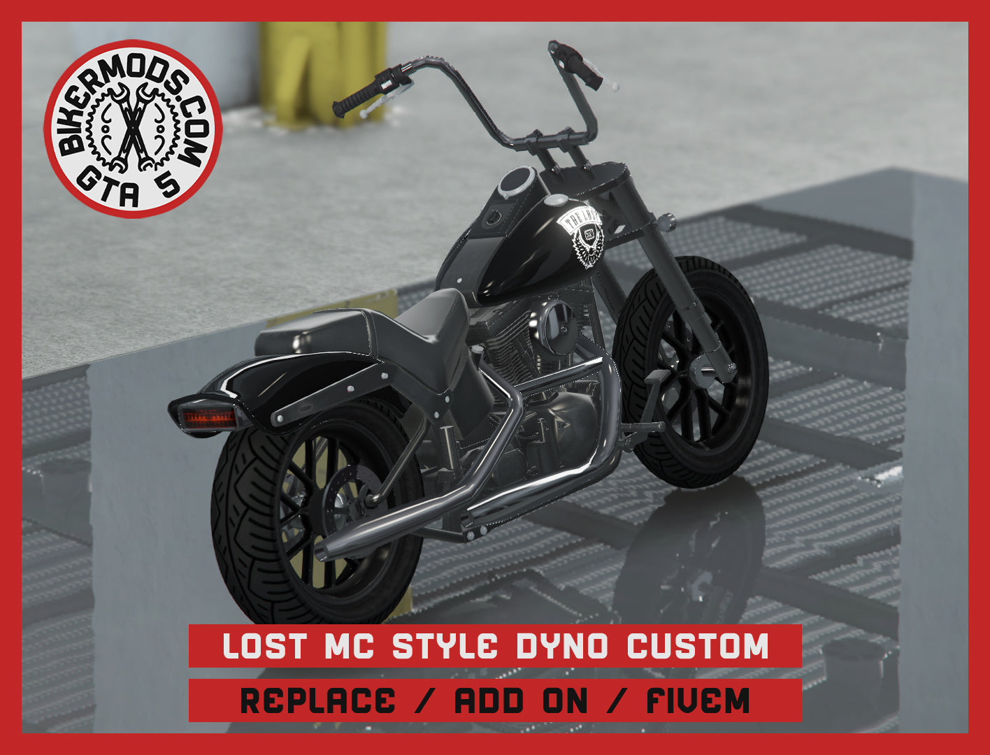 Lost MC Style Dyno Custom (Replace / Add On / FiveM) 56k Poly