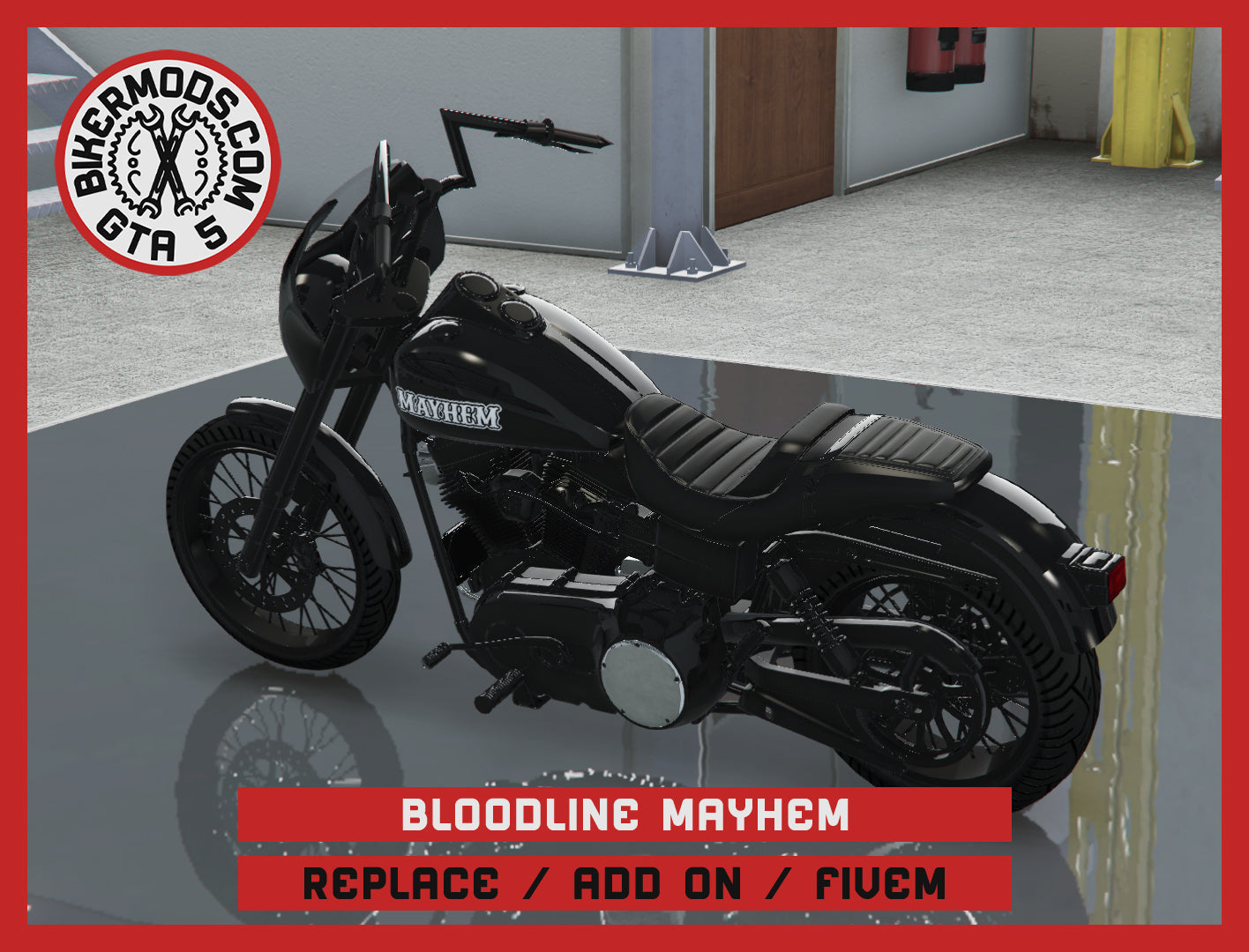Bloodline Mayhem (Replace / Add On / FiveM) 423k Poly