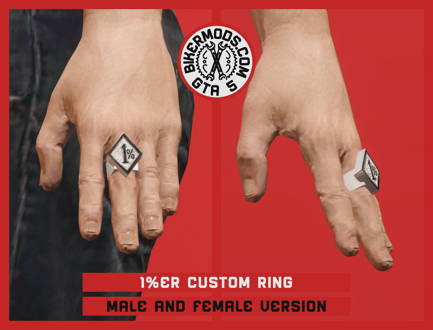 1% Percenter Custom Ring