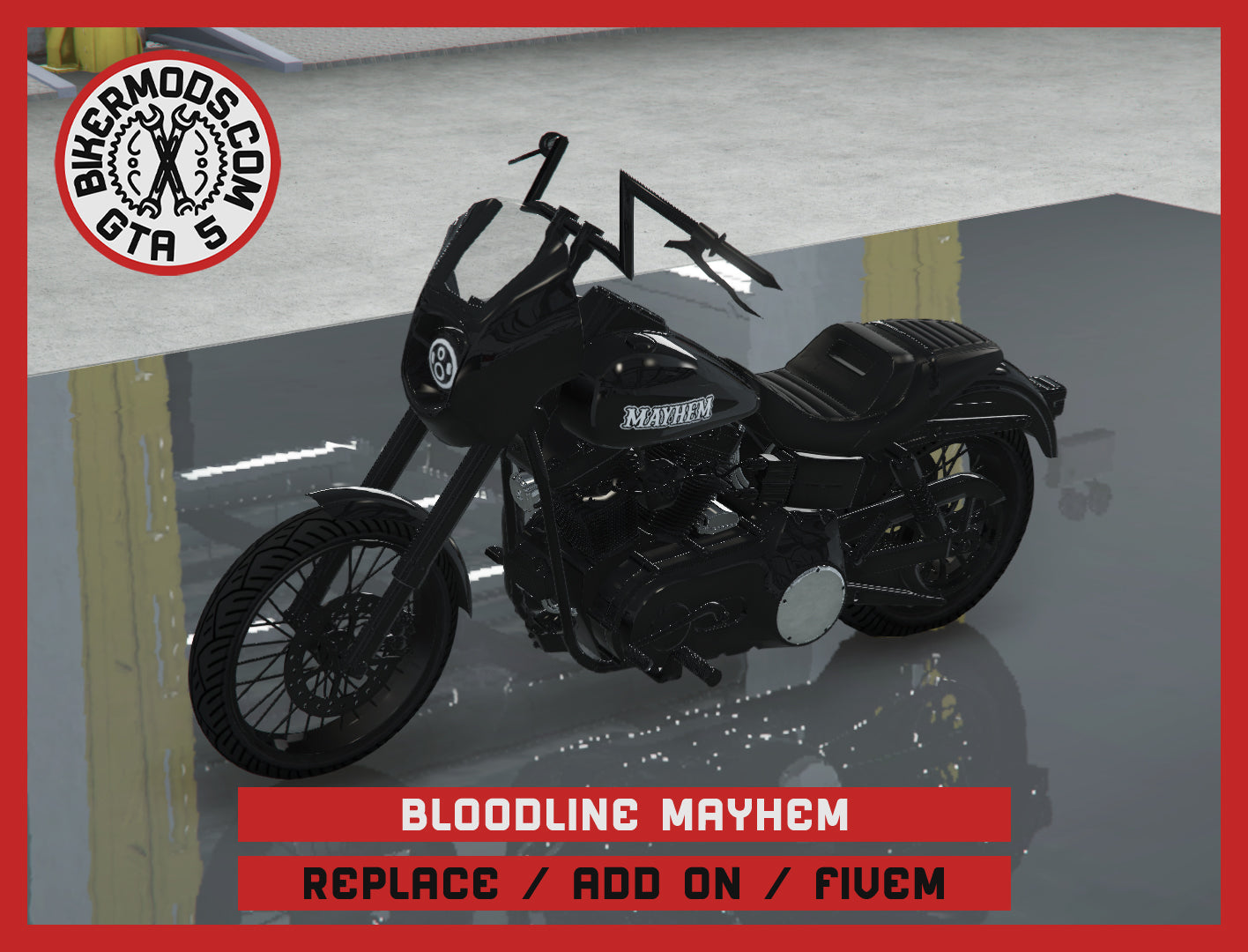 Bloodline Mayhem (Replace / Add On / FiveM) 423k Poly