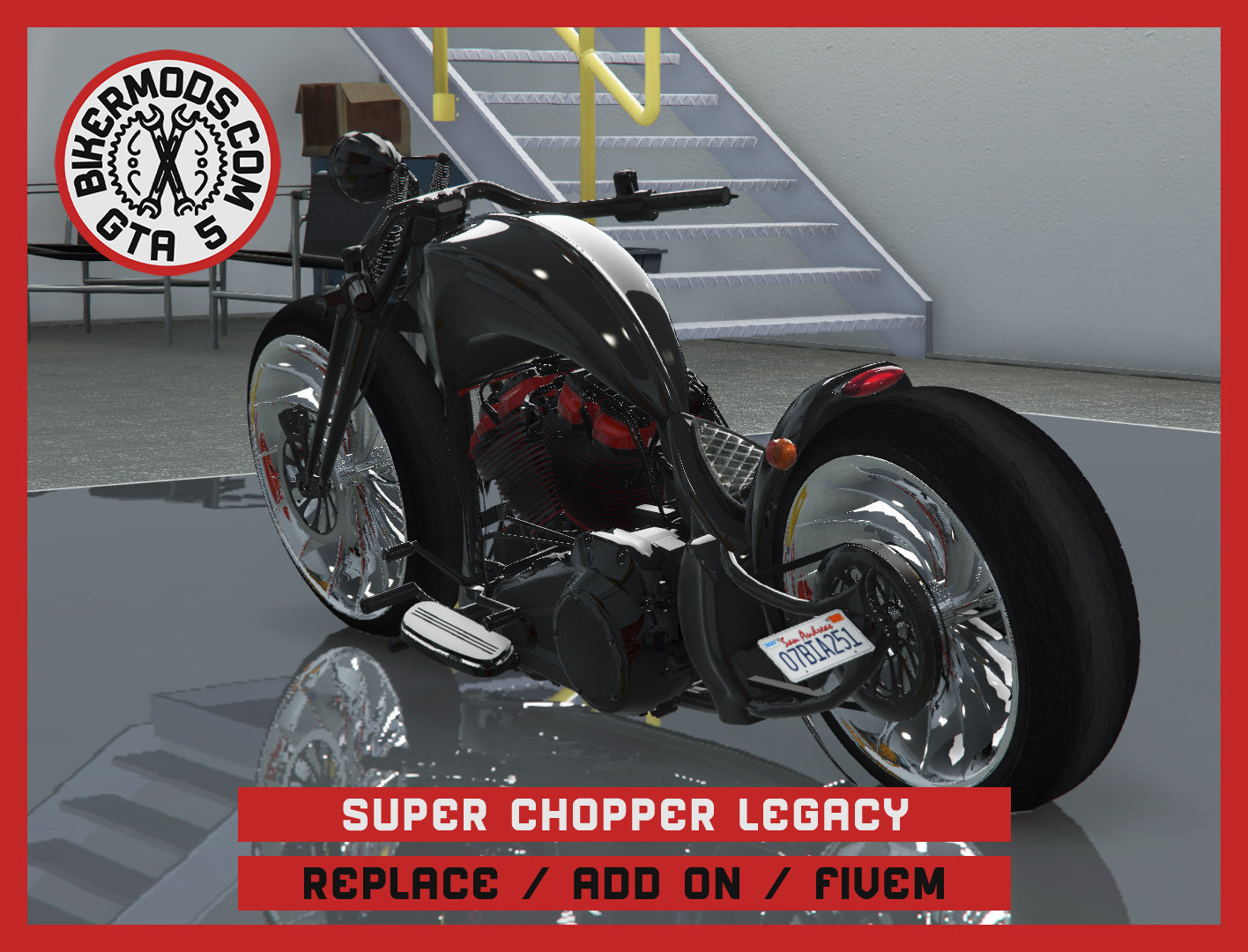 Super Chopper Legacy (Replace / Add On / FiveM) 299k Poly