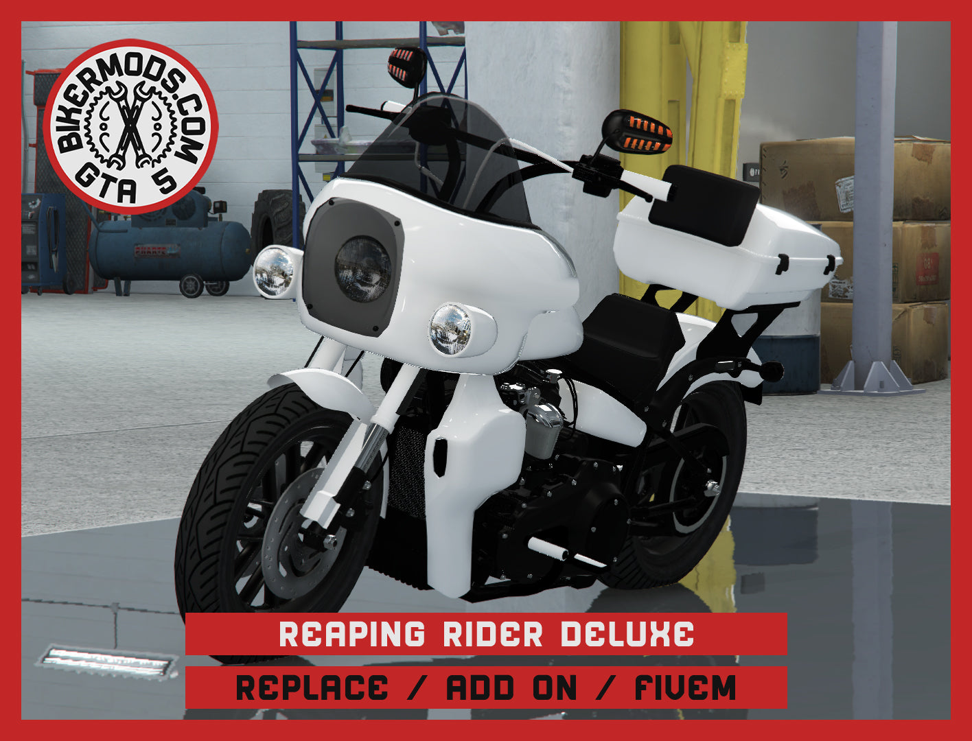 Reaper/Reaping Rider Deluxe (Replace / Add On / FiveM) 268k Poly