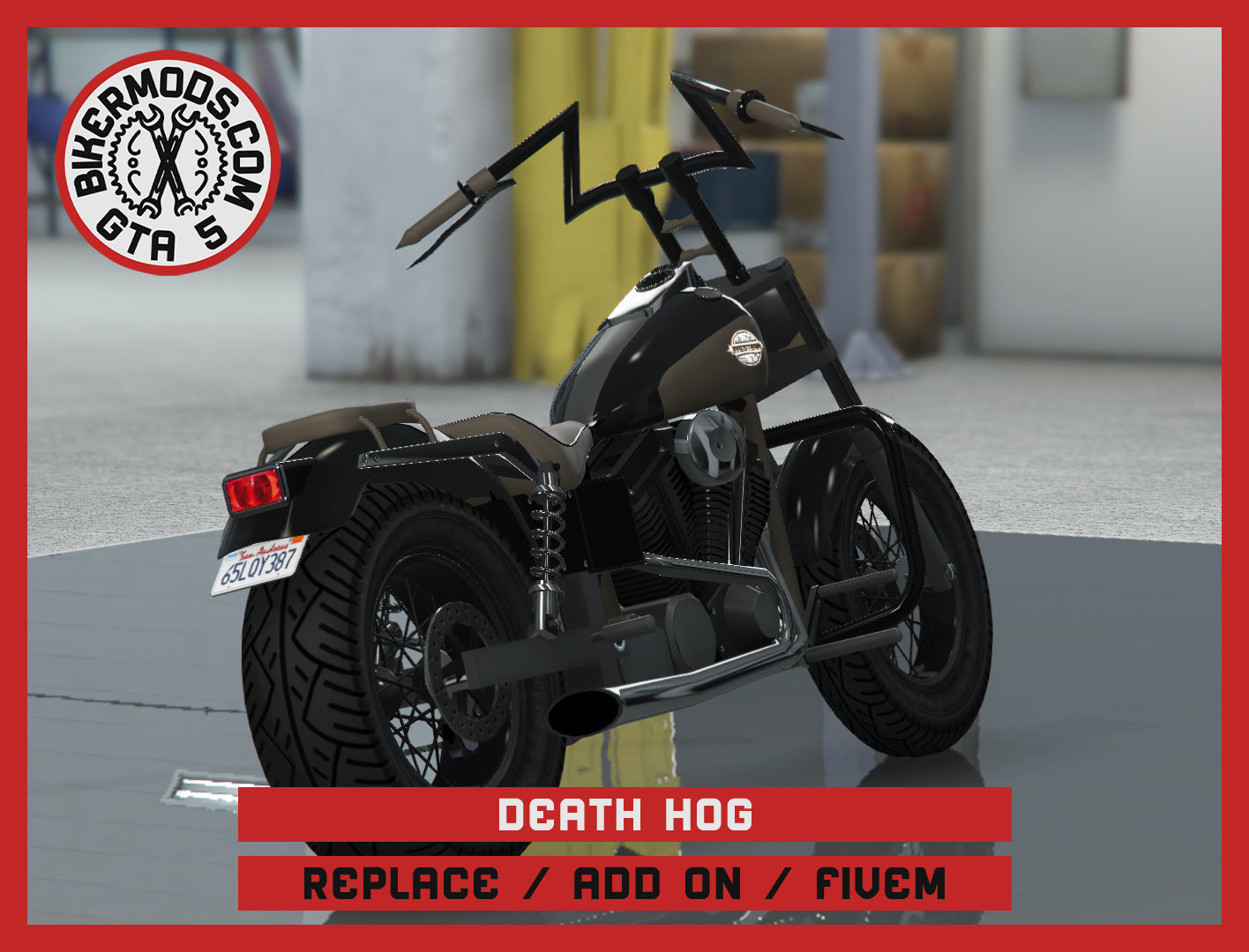 Death Hog (Replace / Add On / FiveM) 31k Poly