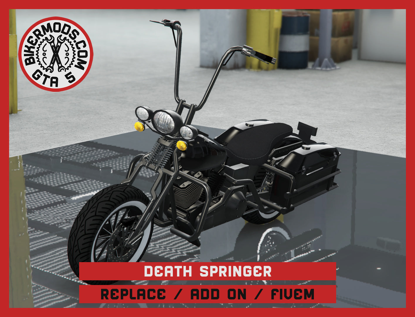 Death Springer (Replace / Add On / FiveM) 60k Poly