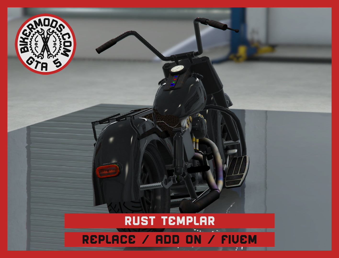 Rust Templar (Replace / Add On / FiveM) 32k Poly