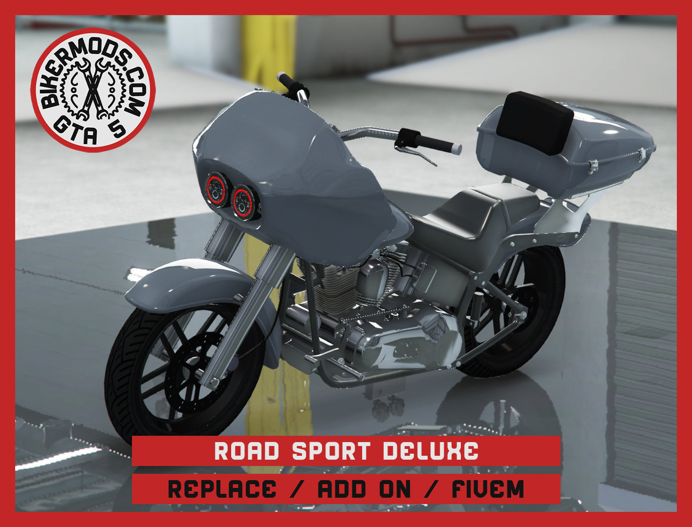 Road Sport Deluxe (Replace / Add On / FiveM) 76k Poly
