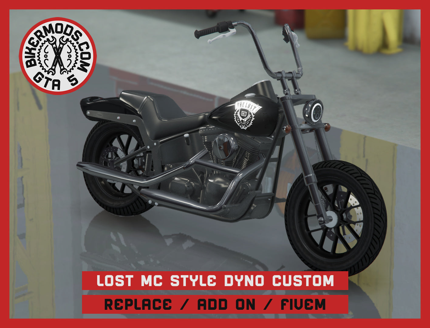 Lost MC Style Dyno Custom (Replace / Add On / FiveM) 56k Poly