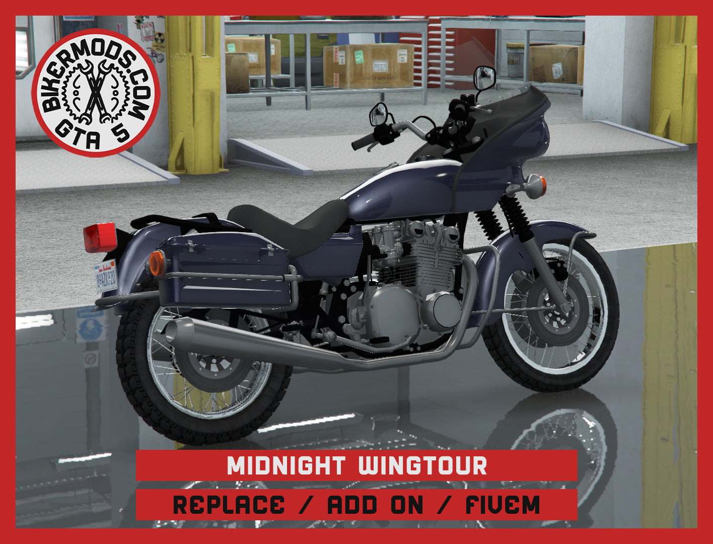 Midnight Wingtour (Replace / Add On / FiveM) 83k Poly