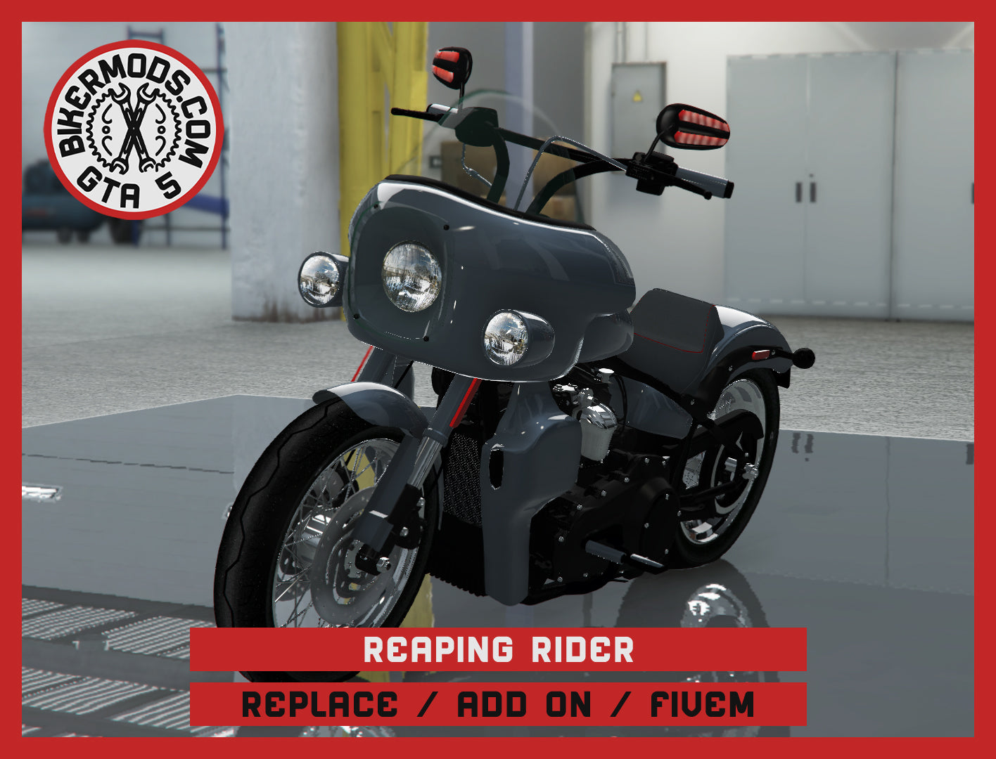 Reaper/Reaping Rider (Replace / Add On / FiveM) 260k Poly