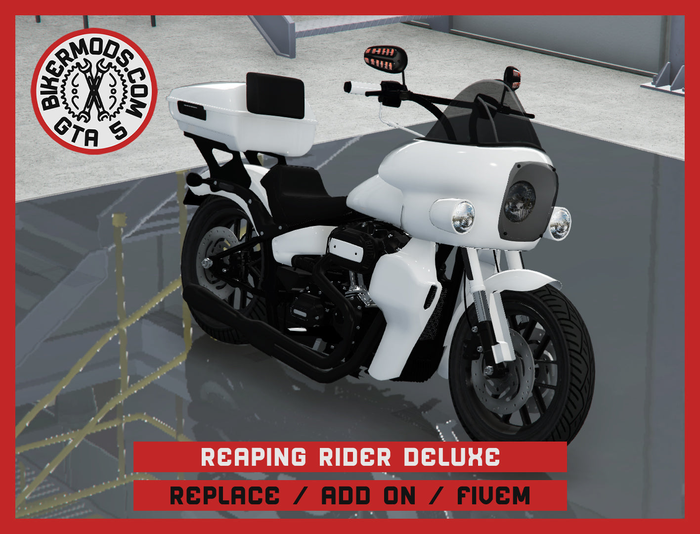 Reaper/Reaping Rider Deluxe (Replace / Add On / FiveM) 268k Poly