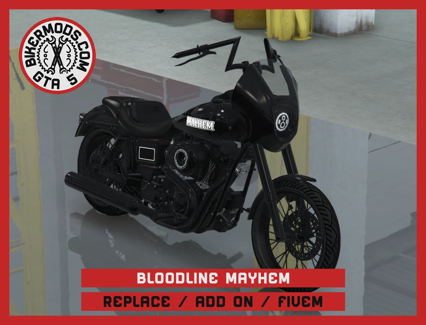 Bloodline Mayhem (Replace / Add On / FiveM) 423k Poly