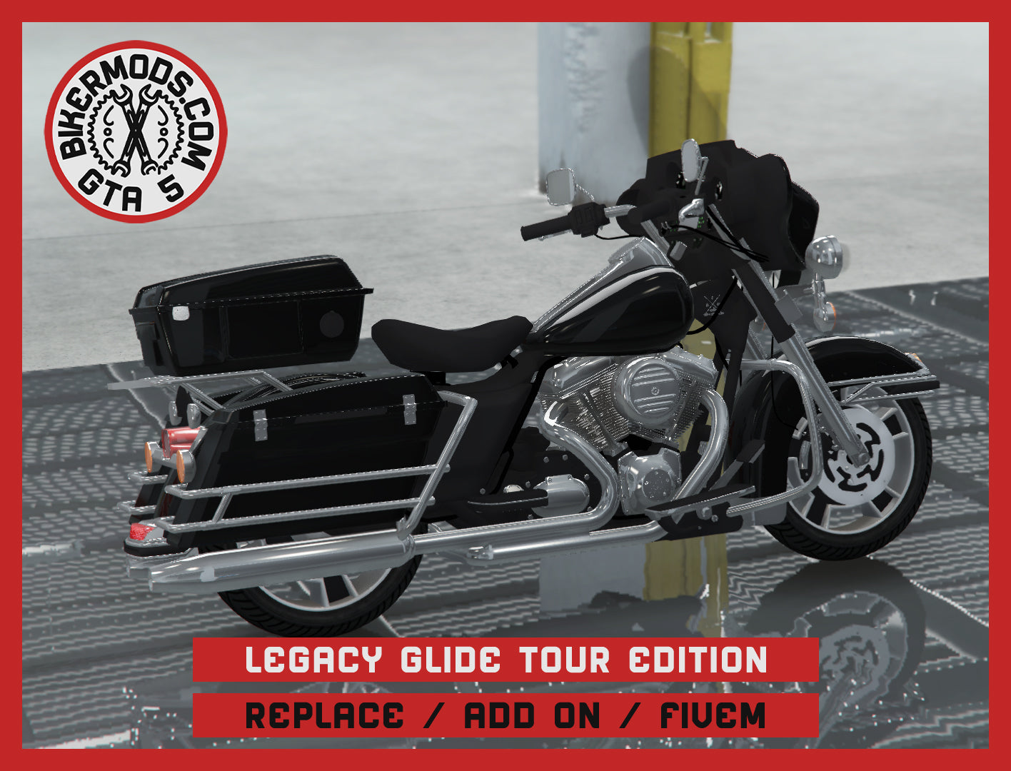 Legacy Glide Tour Edition (Replace / Add On / FiveM) 157k Poly