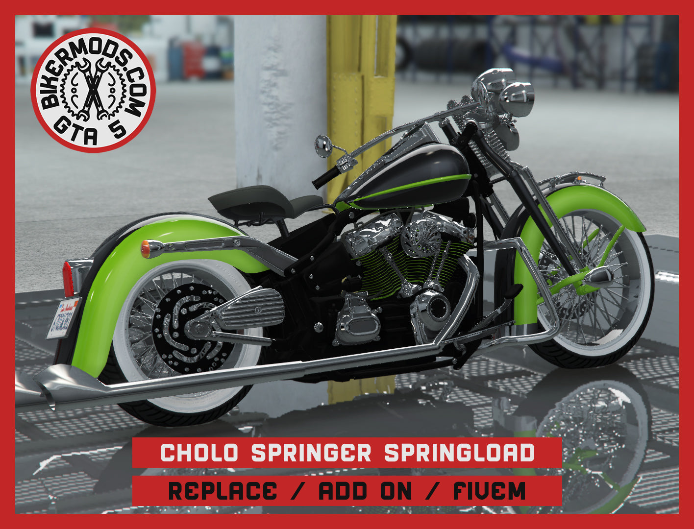 Cholo Springer Springload (Replace / Add On / FiveM) 257k Poly