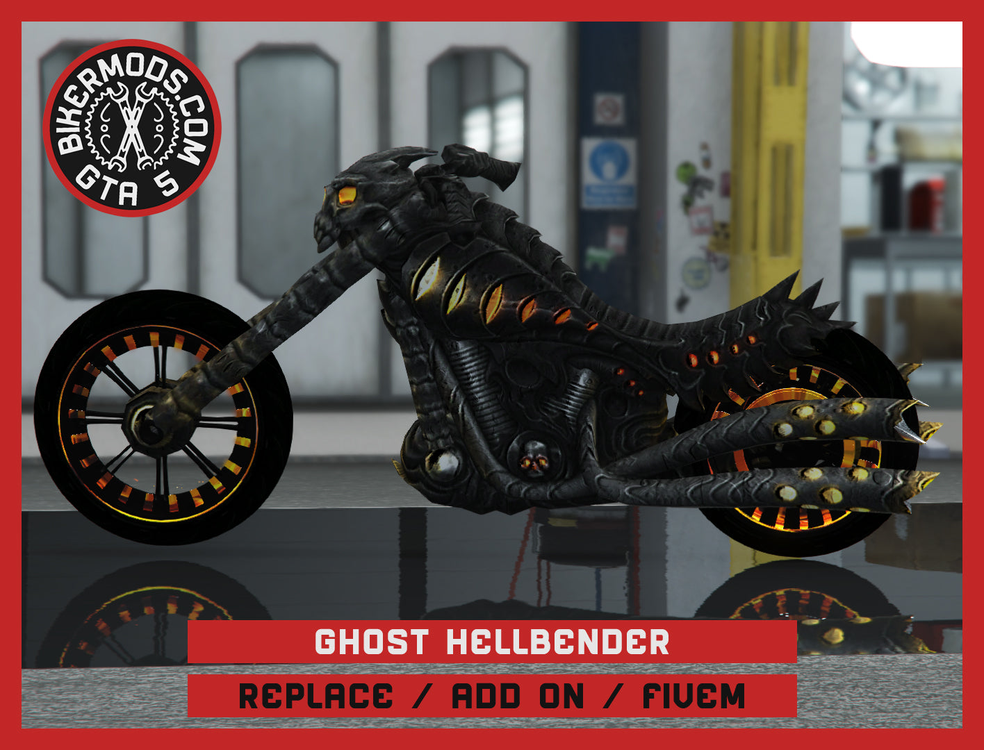 Ghost Hellbender (Replace / Add On / FiveM) 37k Poly