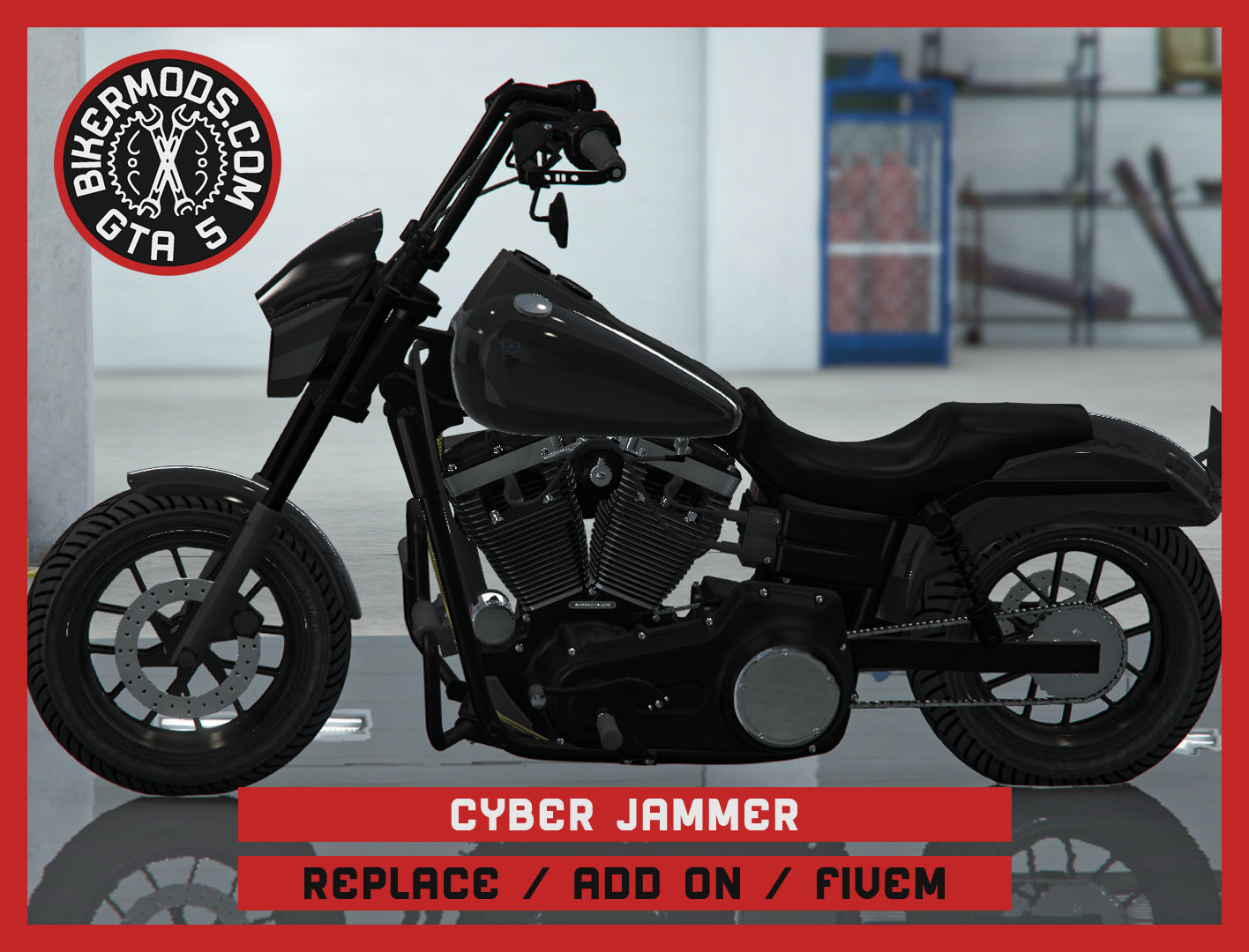 Cyber Demon Jammer (Replace / Add On / FiveM) 224k Poly