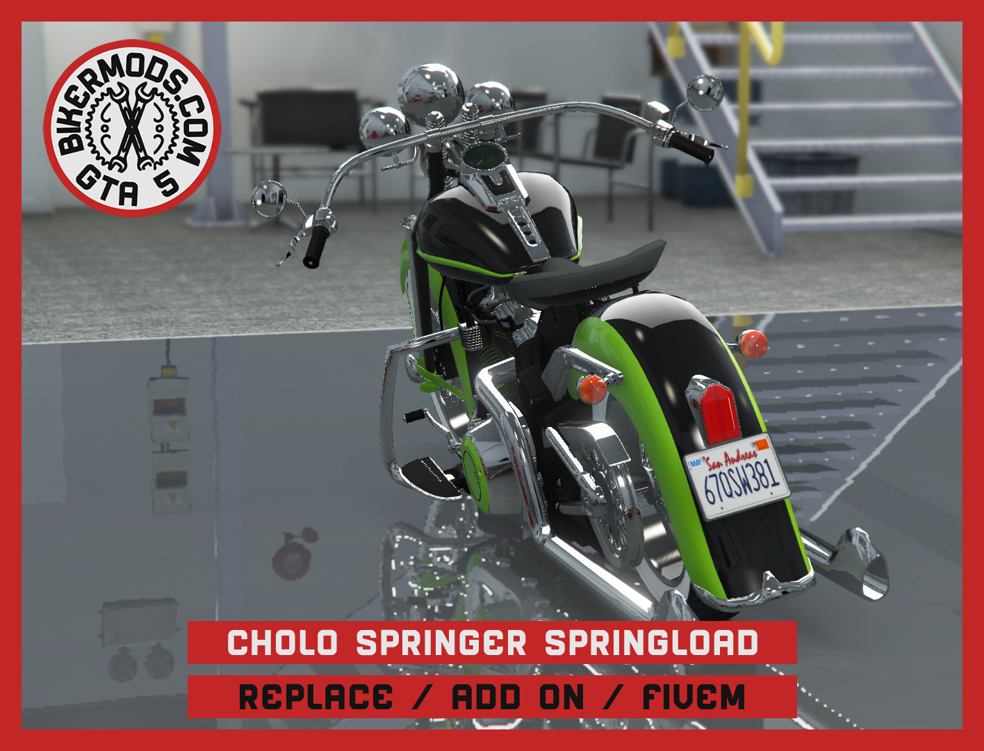 Cholo Springer Springload (Replace / Add On / FiveM) 257k Poly