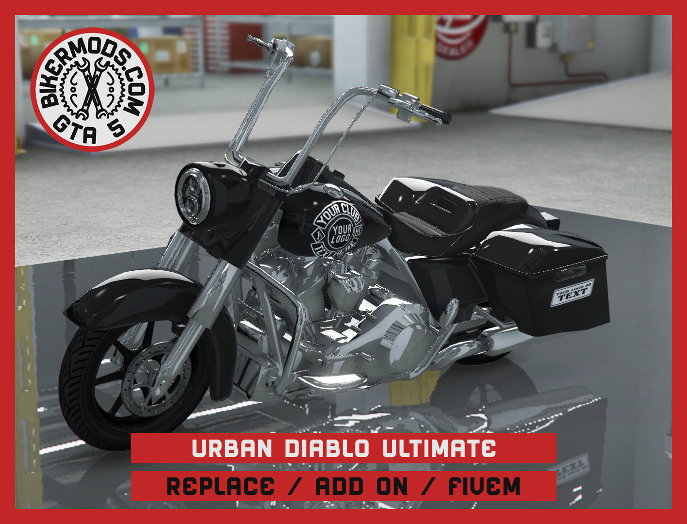 Urban Diablo Ultimate (Replace / Add On / FiveM) 57k Poly
