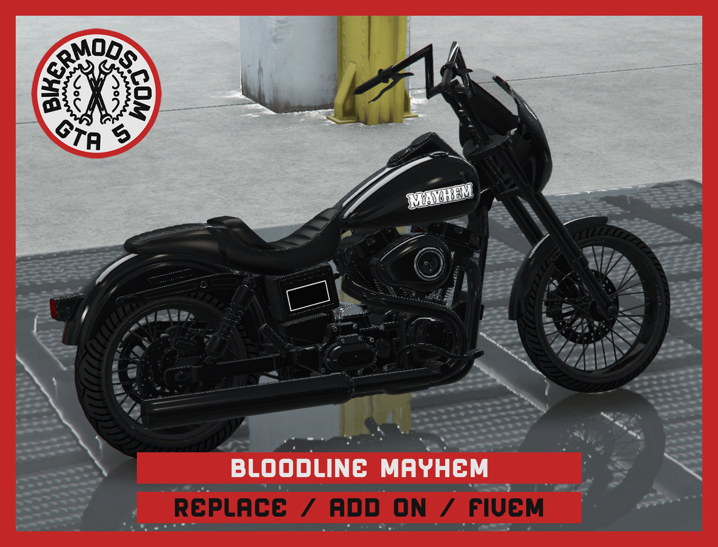 Bloodline Mayhem (Replace / Add On / FiveM) 423k Poly