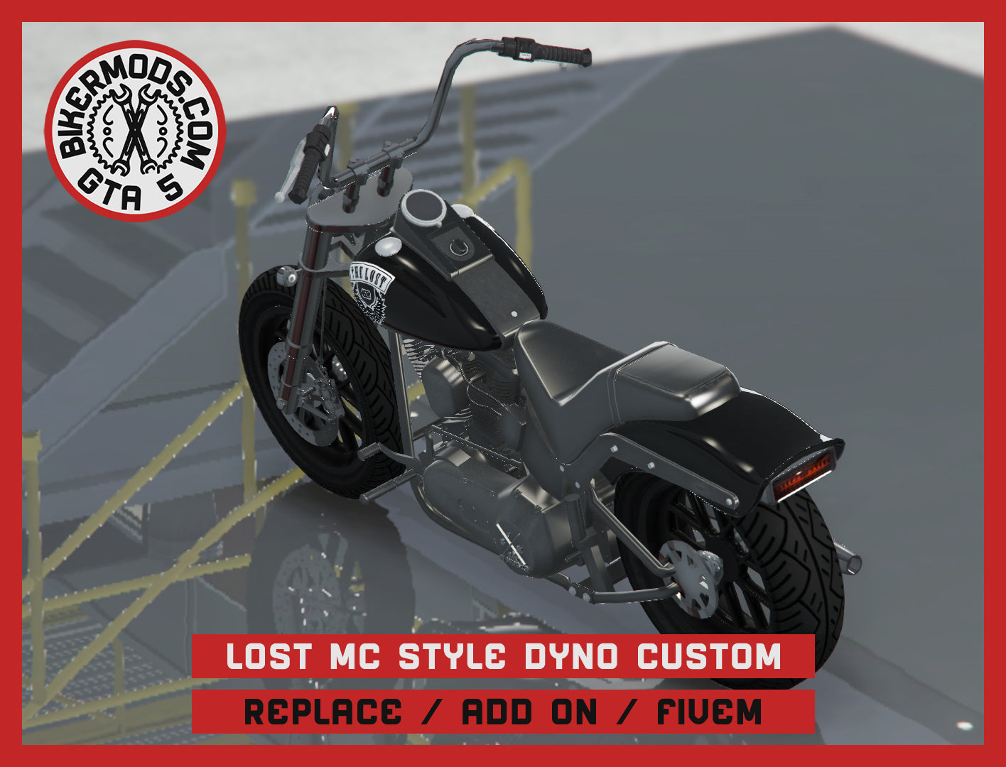 Lost MC Style Dyno Custom (Replace / Add On / FiveM) 56k Poly