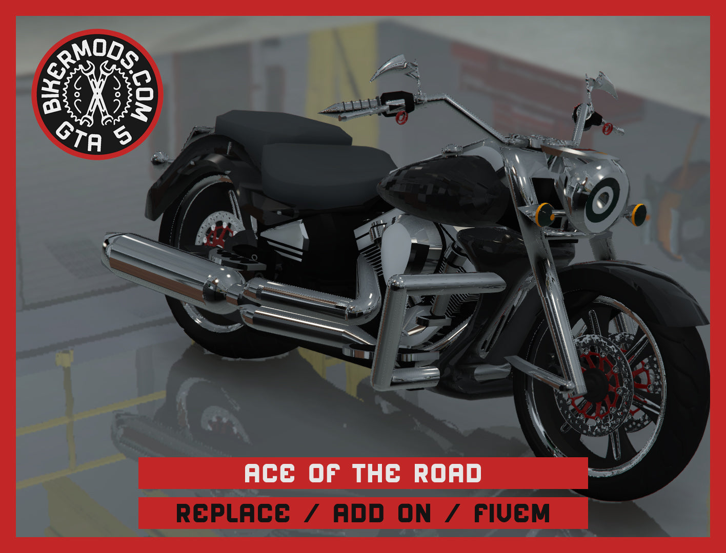 Ace of the Road (Replace / Add On / FiveM) 374k Poly