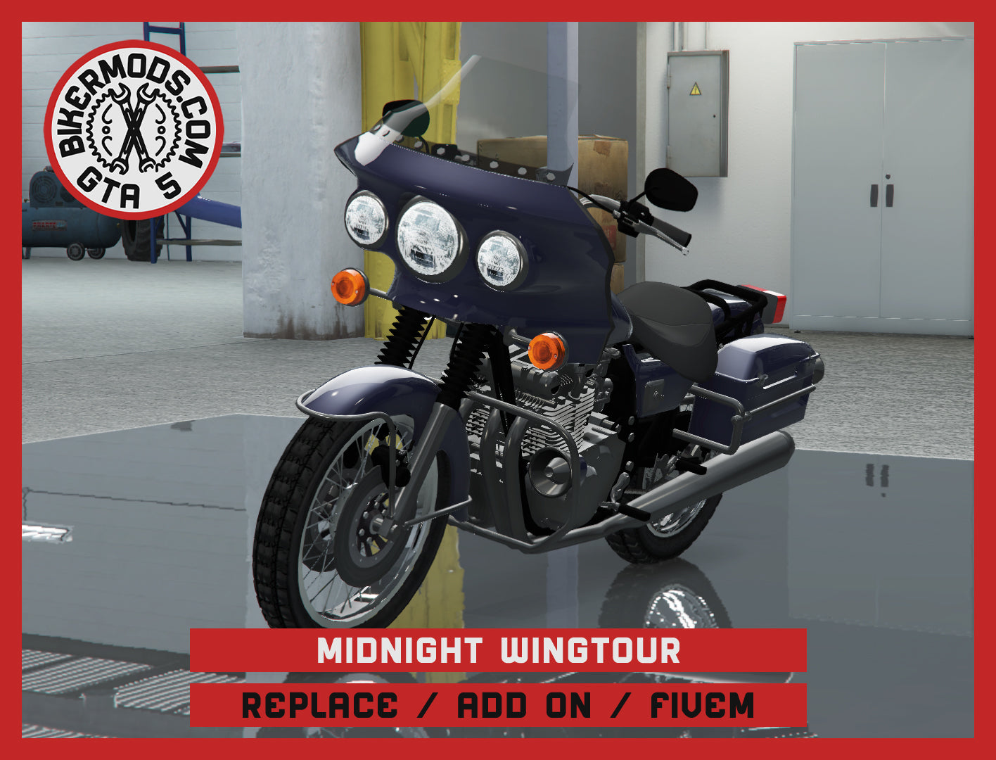 Midnight Wingtour (Replace / Add On / FiveM) 83k Poly