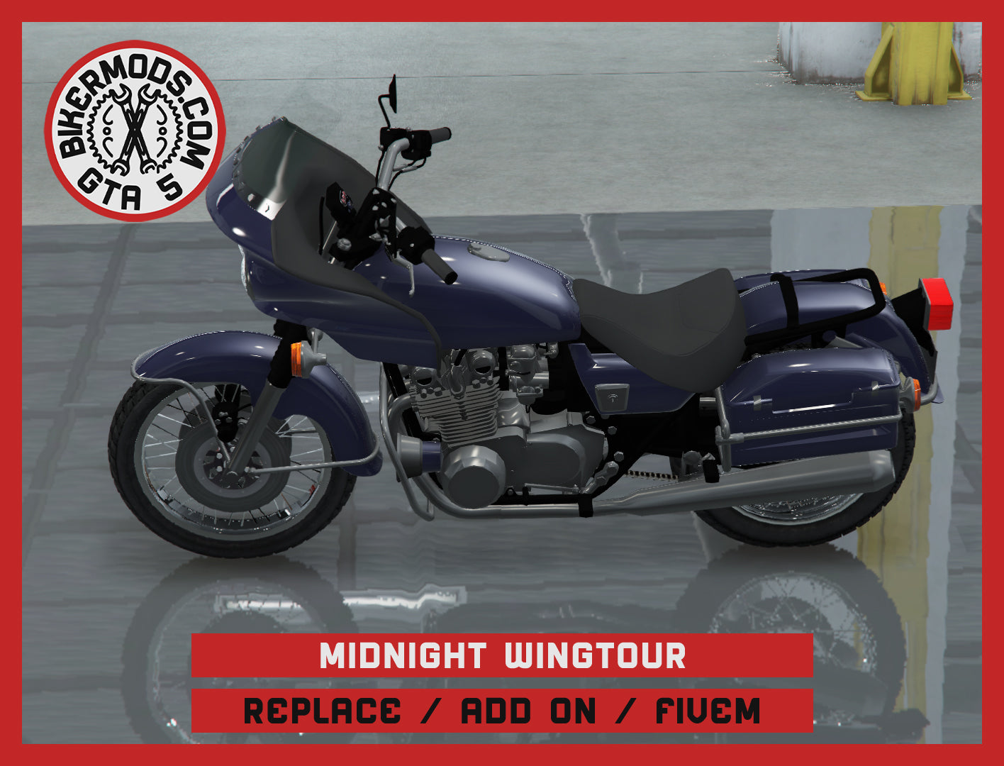 Midnight Wingtour (Replace / Add On / FiveM) 83k Poly