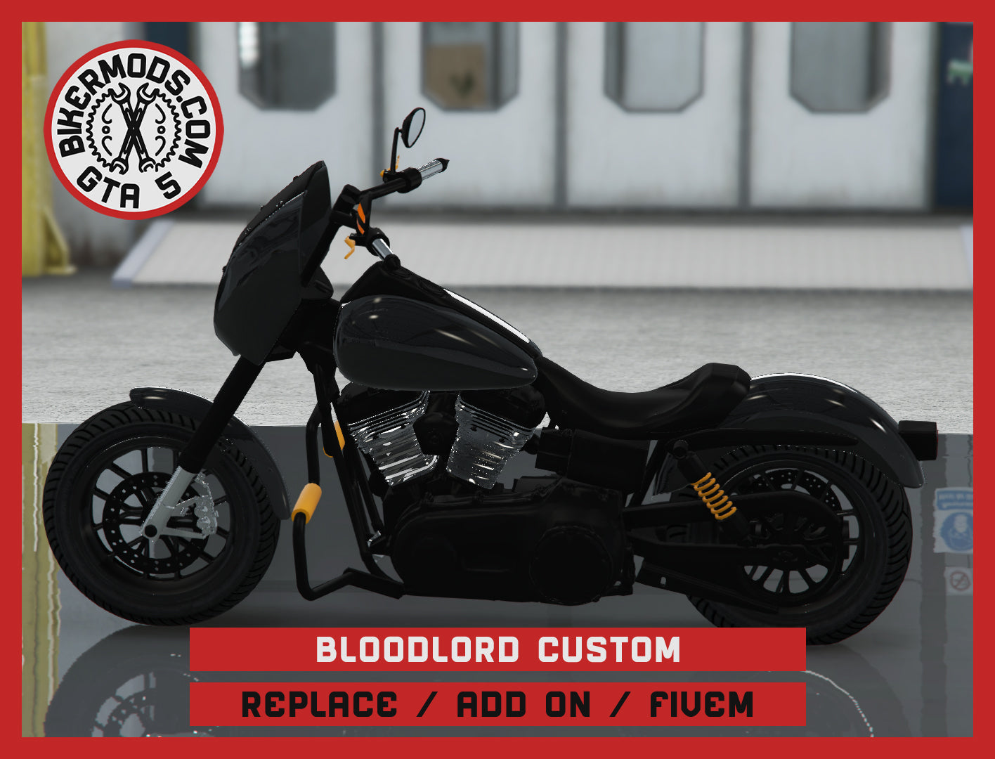 Bloodlord Custom (Replace / Add On / FiveM) 126K Poly