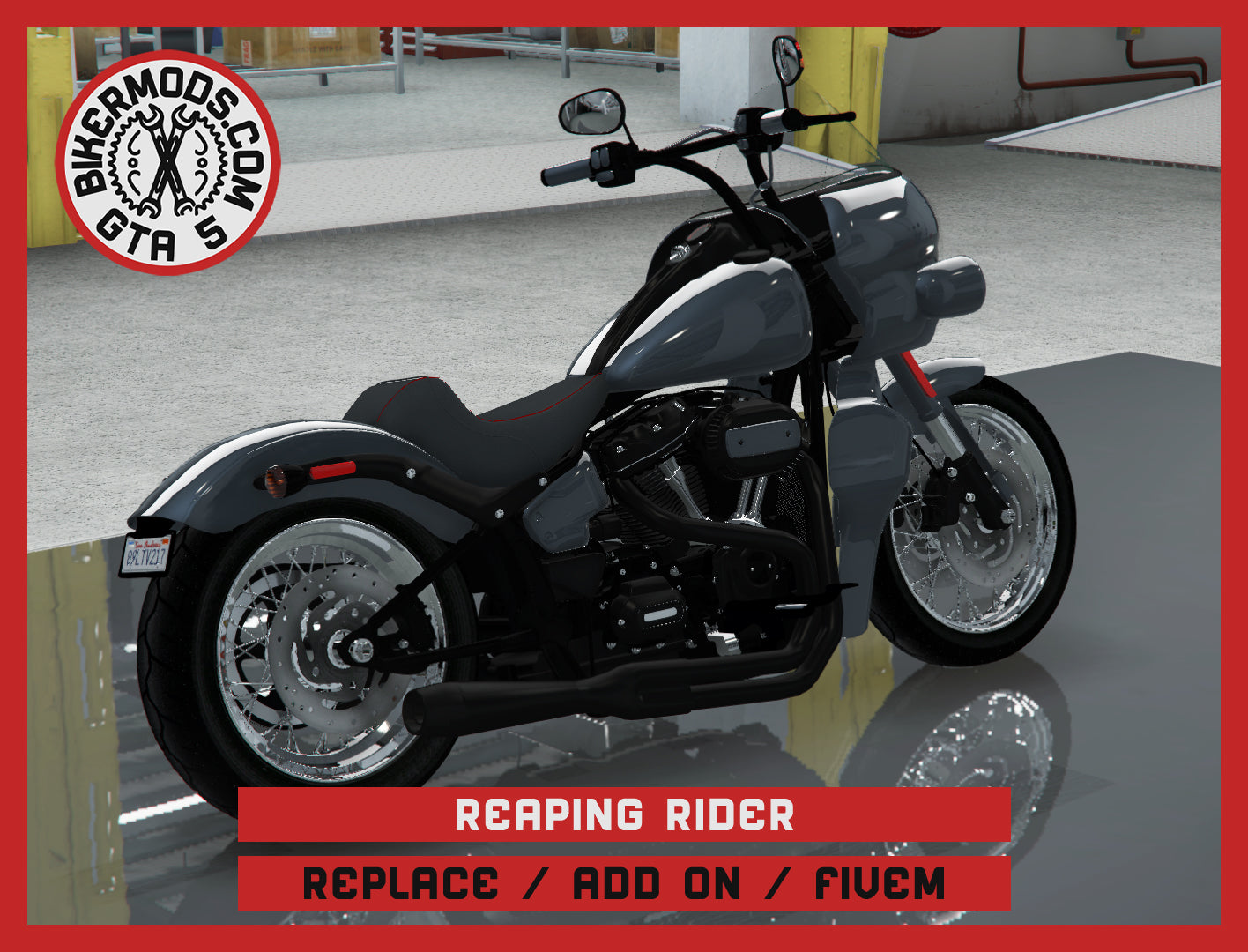 Reaper/Reaping Rider (Replace / Add On / FiveM) 260k Poly