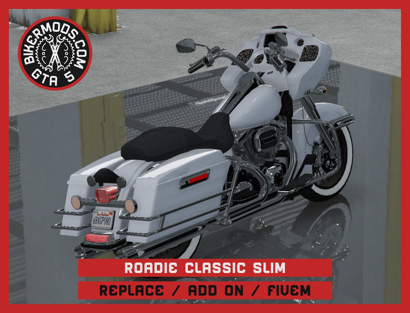 Roadie Classic Slim (Replace / Add On / FiveM) 358k Poly