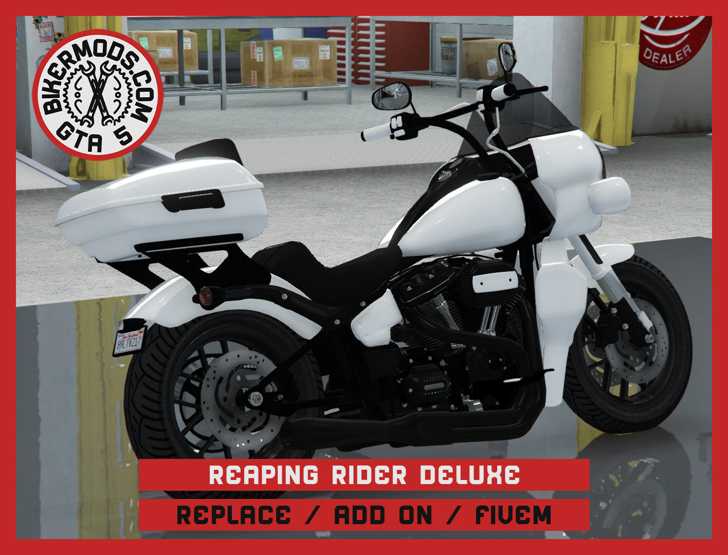 Reaper/Reaping Rider Deluxe (Replace / Add On / FiveM) 268k Poly