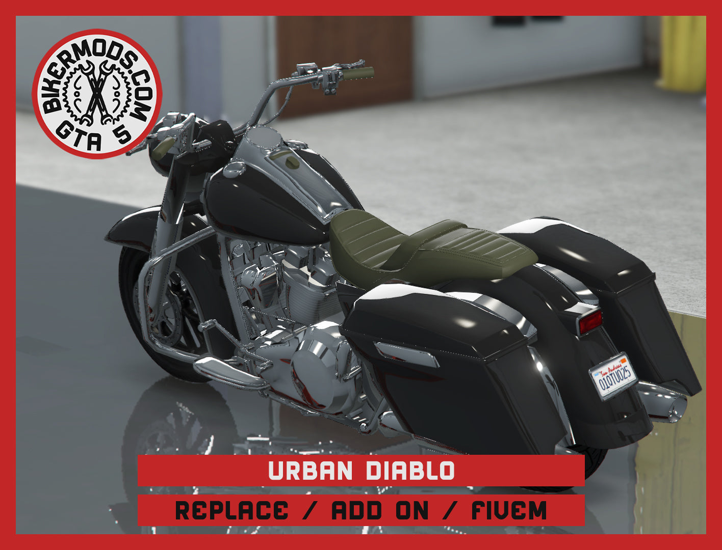 Urban Diablo (Replace / Add On / FiveM) 57k Poly