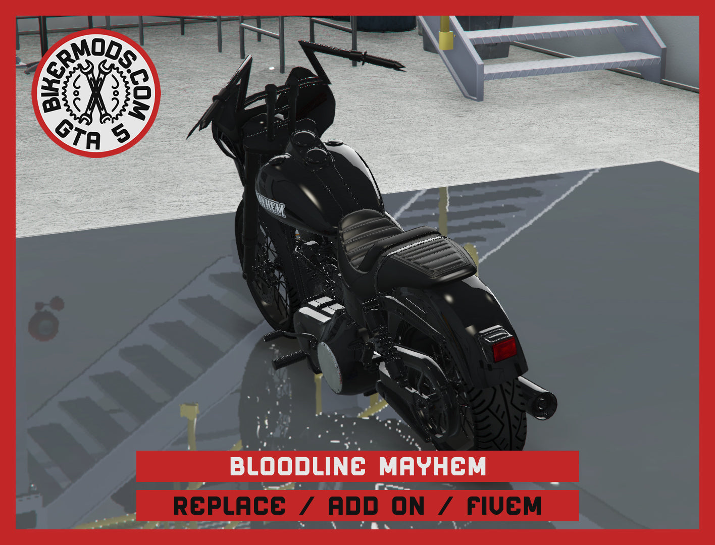 Bloodline Mayhem (Replace / Add On / FiveM) 423k Poly