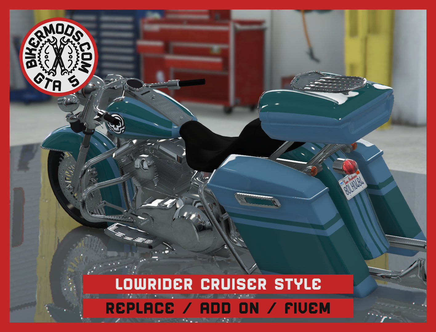 Lowrider Cruiser Style Low Show (Replace / Add On / FiveM) 200K Poly
