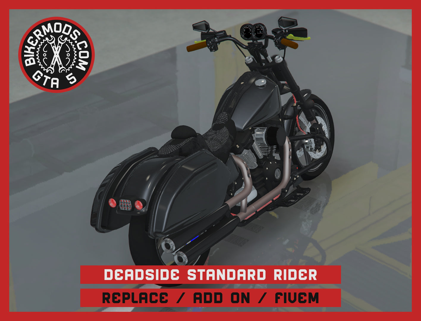 Deadside Standard Rider (Replace / Add On / FiveM) 371k Poly