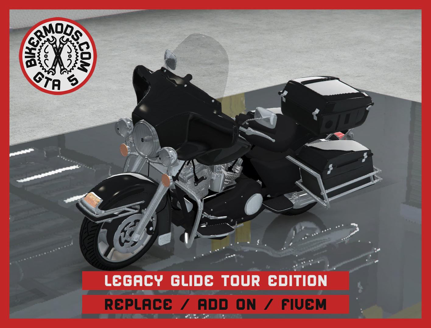Legacy Glide Tour Edition (Replace / Add On / FiveM) 157k Poly