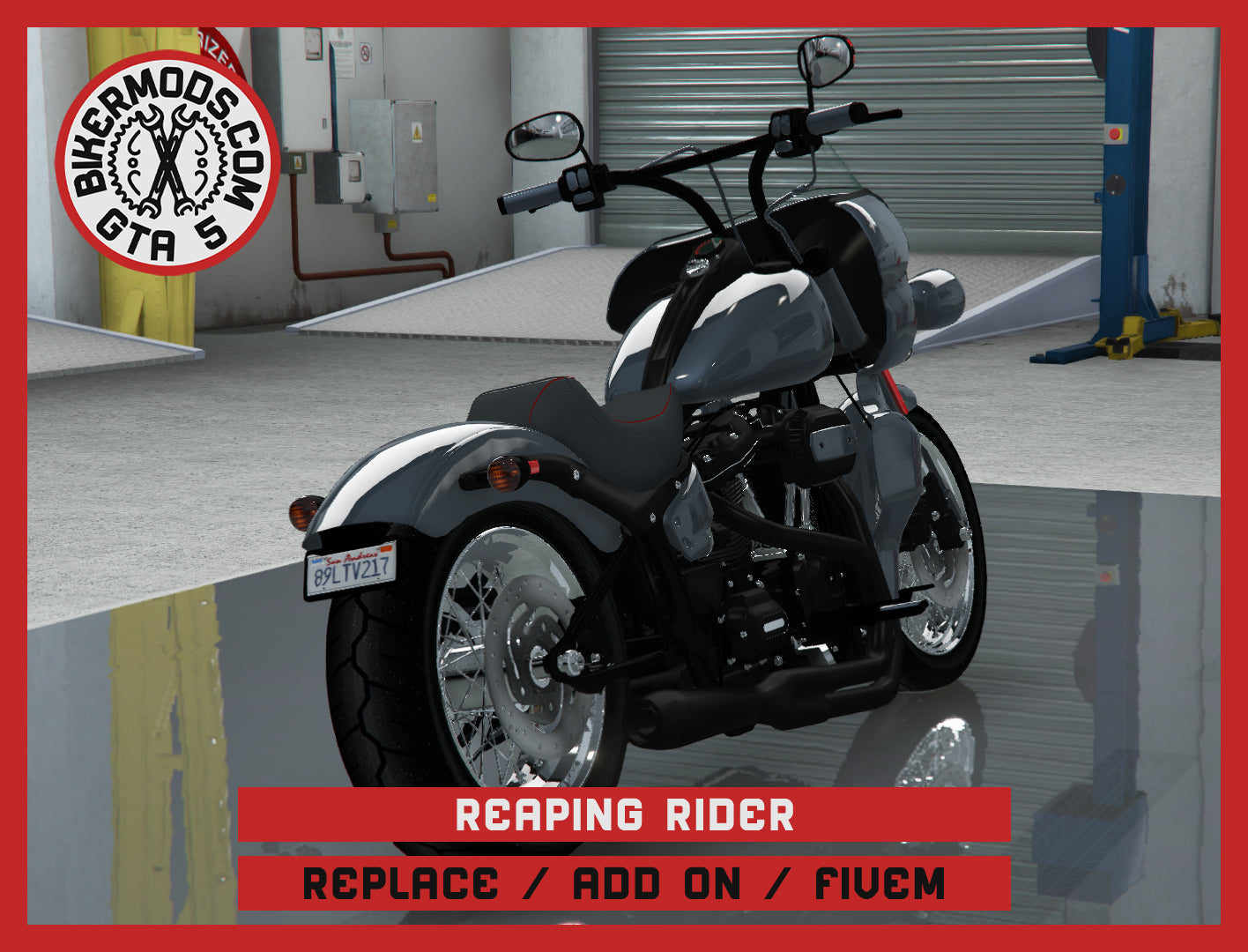 Reaper/Reaping Rider (Replace / Add On / FiveM) 260k Poly
