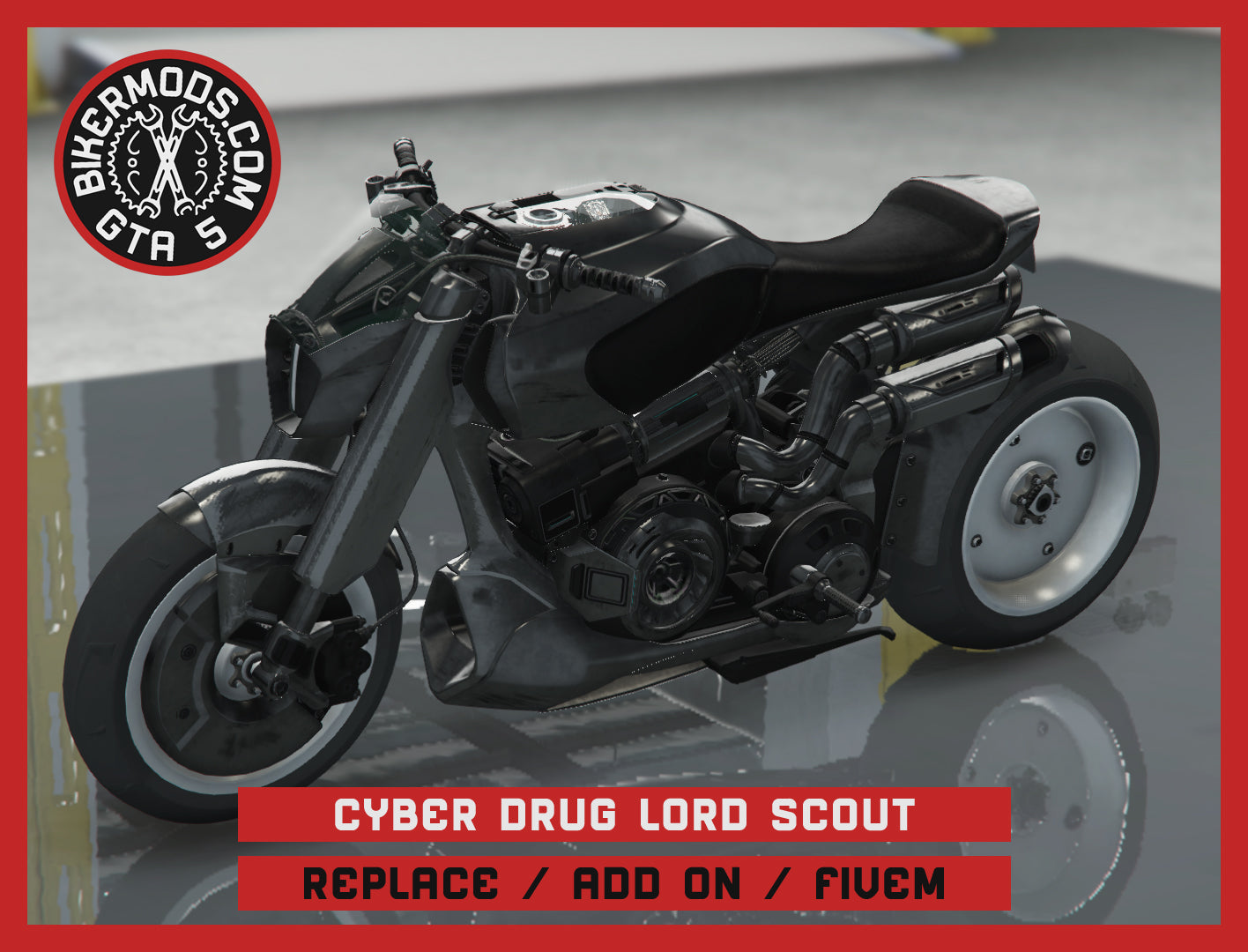 Cyber Drug Lords Scout (Replace / Add On / FiveM) 75k Poly