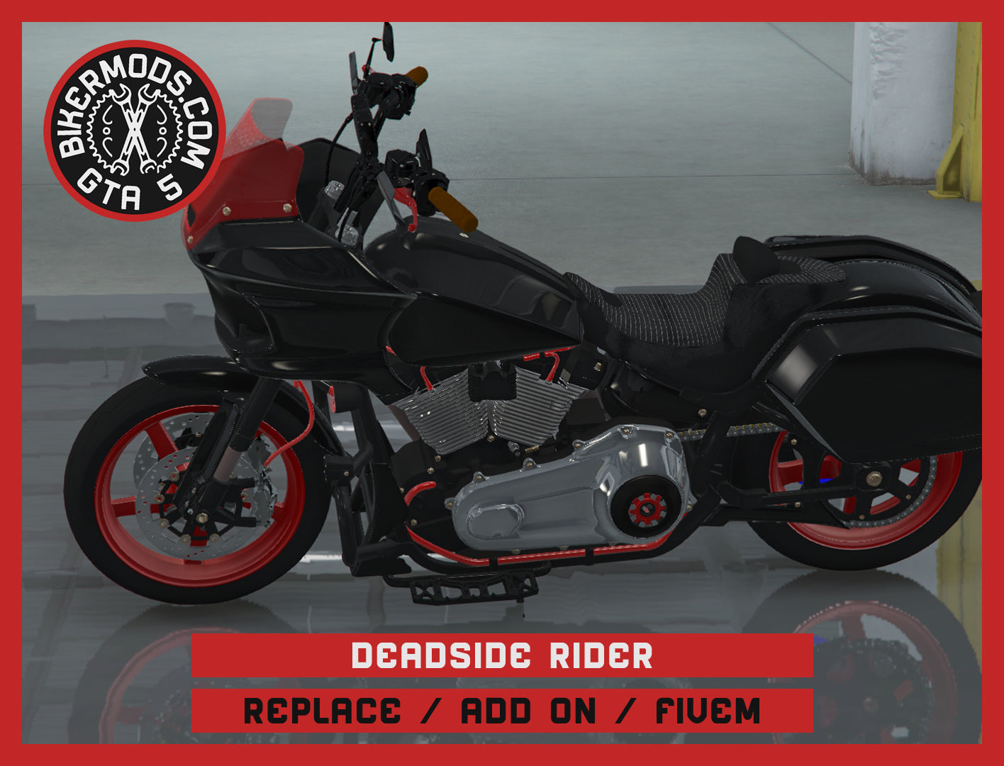 Deadside Rider (Replace / Add On / FiveM) 403k Poly