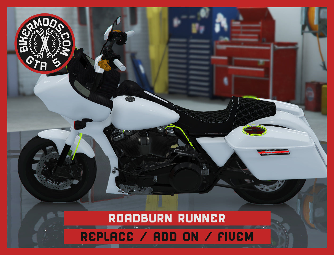 Roadburn Runner (Replace / Add On / FiveM) 302k Poly