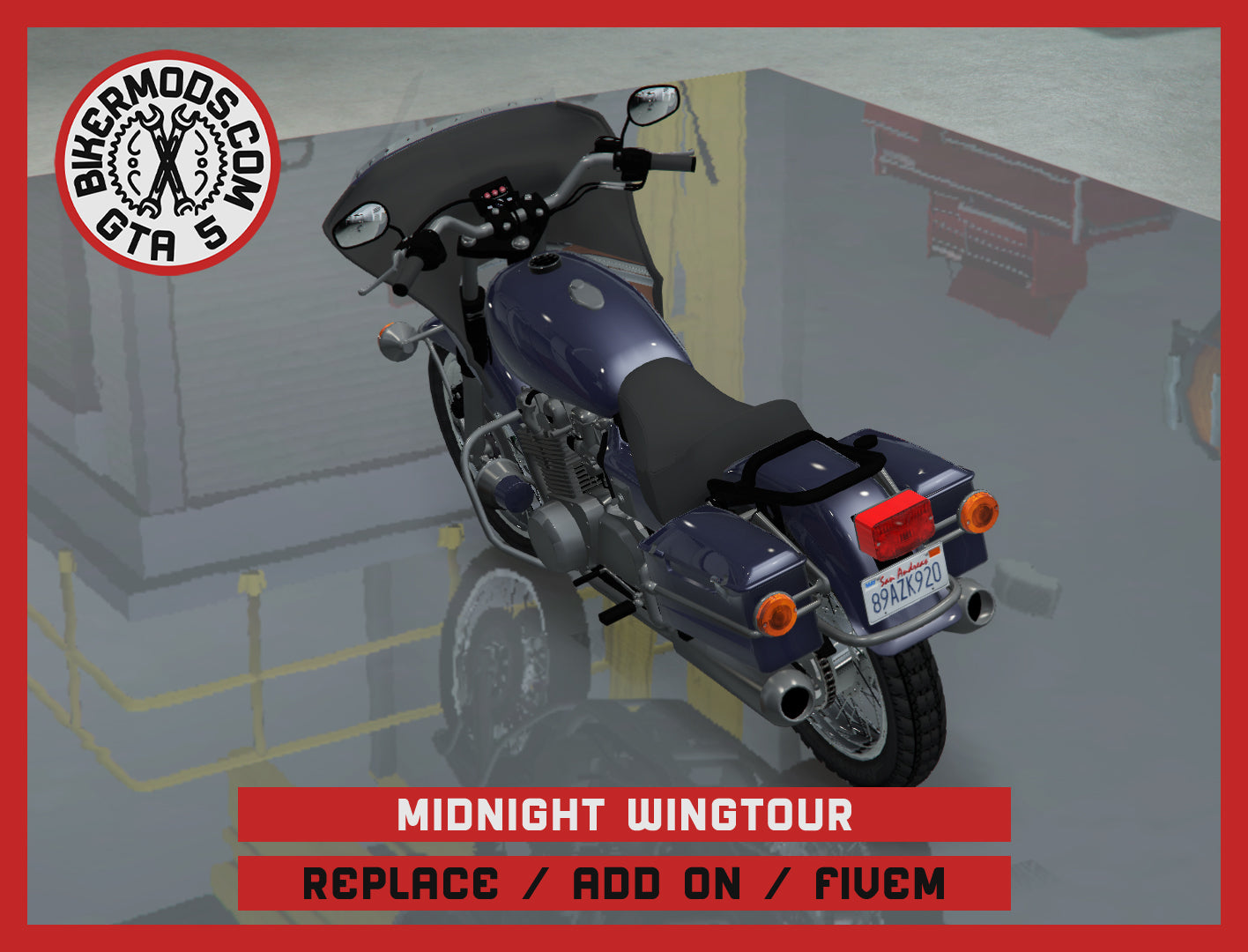 Midnight Wingtour (Replace / Add On / FiveM) 83k Poly