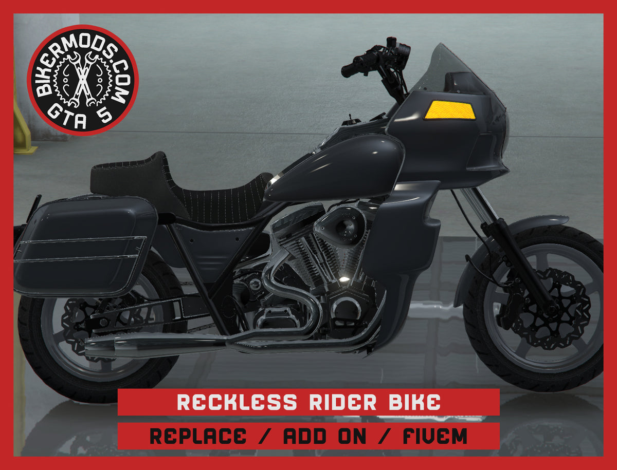 Reckless Rider Bike (Replace / Add On / FiveM) 340k Poly