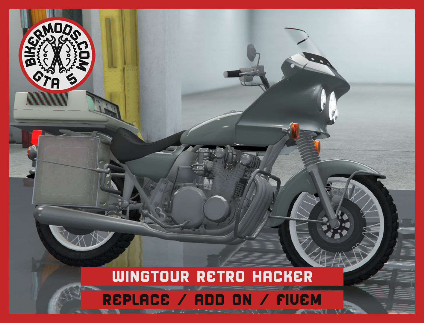 Wingtour Retro Hacker Edition (Replace / Add On / FiveM) 92k Poly