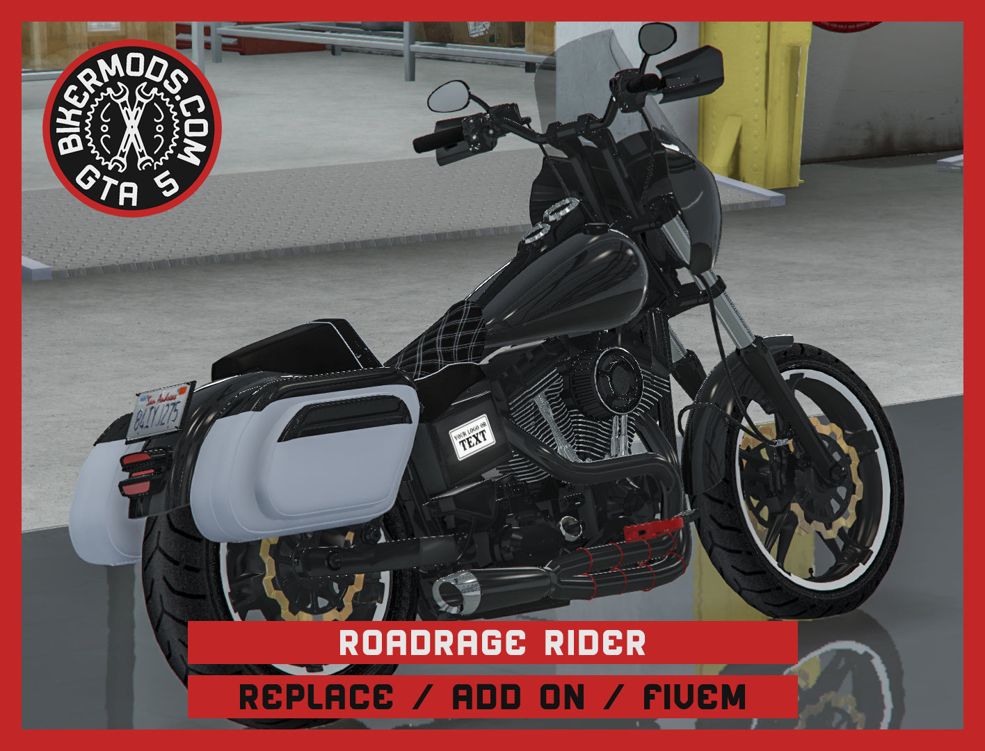 Roadrage Rider (Replace / Add On / FiveM) 375k Poly