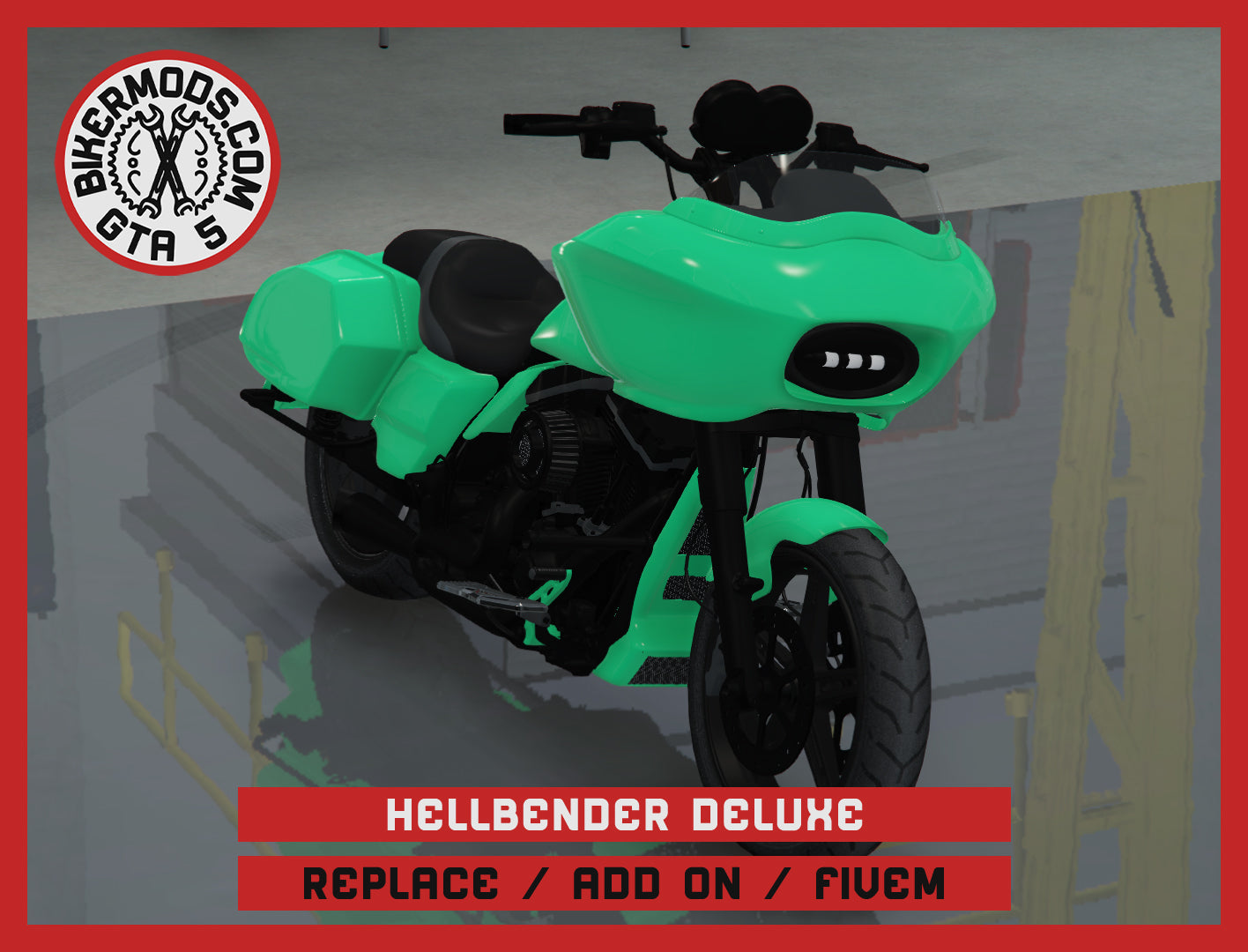 Hellbender Deluxe (Replace / Add On / FiveM) 319k Poly